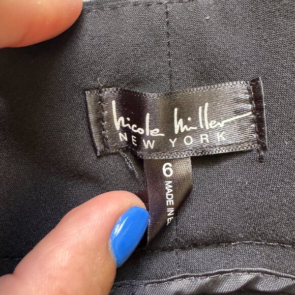 🔥 4 for $20 DEAL 🔥 Nicole Miller Black Dress Shorts Women’s Size 6 - Picture 3 of 8